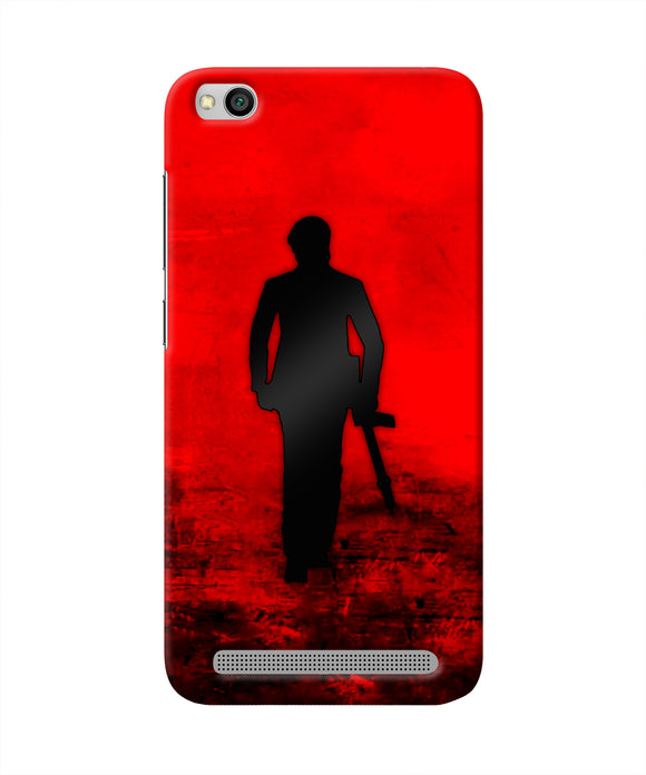 Rocky Bhai with Gun Redmi 5A Real 4D Back Cover