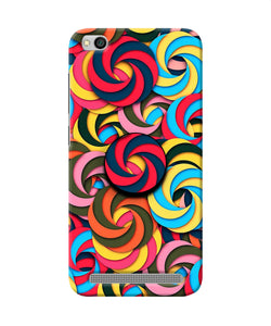 Spiral Pattern Redmi 5A Pop Case