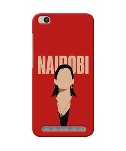 Nairobi Paint Money Heist Redmi 5A Back Cover