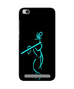 Lord Krishna Sketch Redmi 5a Back Cover