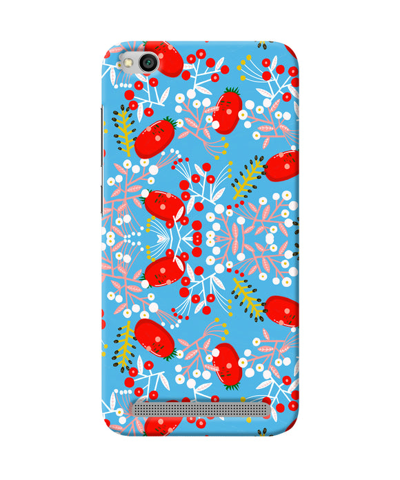 Small Red Animation Pattern Redmi 5a Back Cover