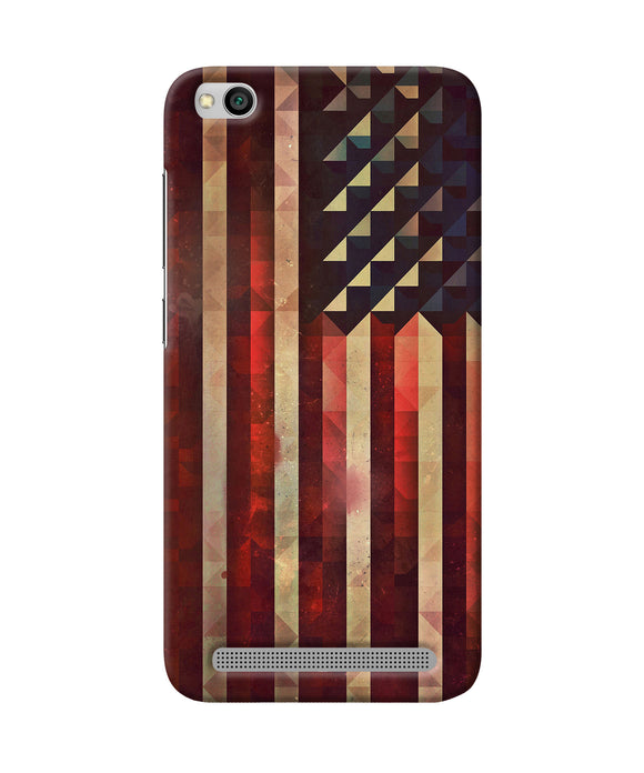 Vintage Us Flag Redmi 5a Back Cover