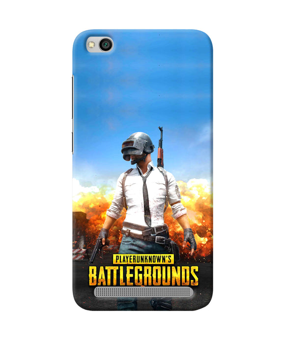 Pubg Poster Redmi 5a Back Cover