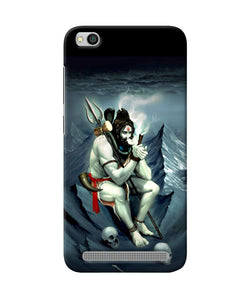 Lord Shiva Chillum Redmi 5a Back Cover