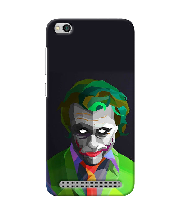 Abstract Dark Knight Joker Redmi 5a Back Cover