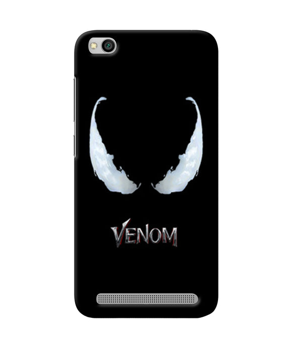 Venom Poster Redmi 5a Back Cover
