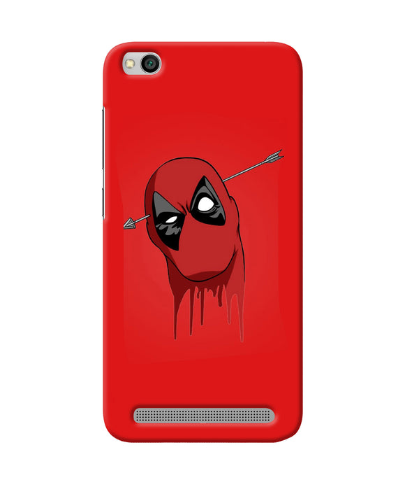 Funny Deadpool Redmi 5a Back Cover