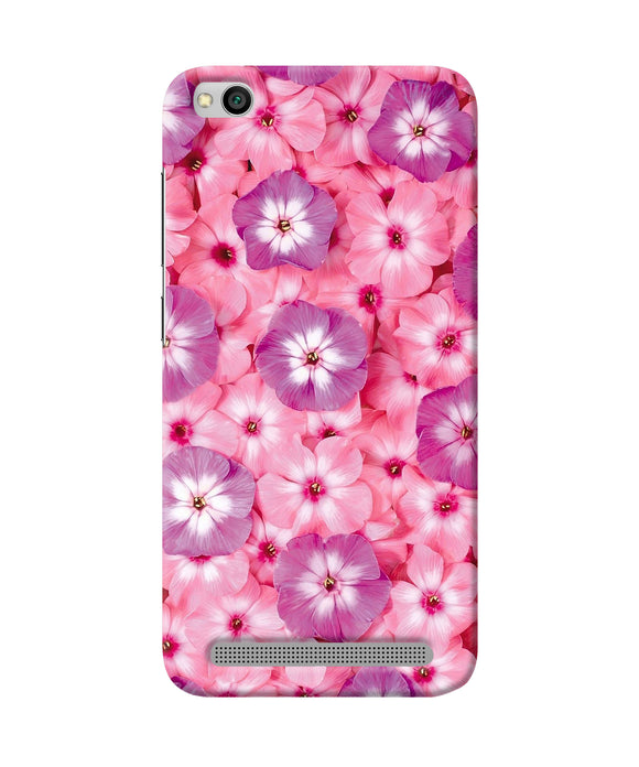 Natural Pink Flower Redmi 5a Back Cover