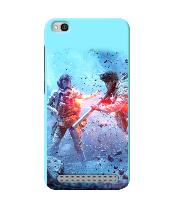 Pubg Water Fight Redmi 5a Back Cover