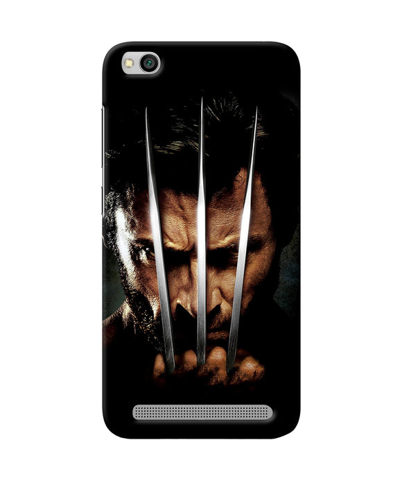 Wolverine Poster Redmi 5a Back Cover