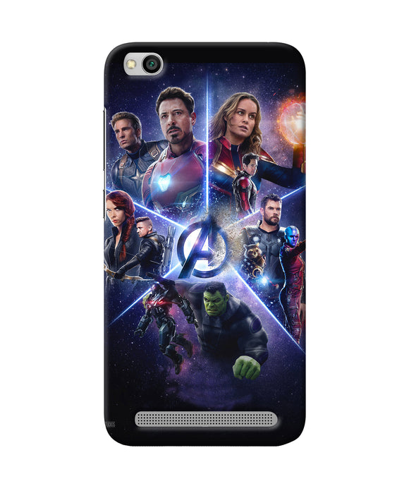 Avengers Super Hero Poster Redmi 5a Back Cover