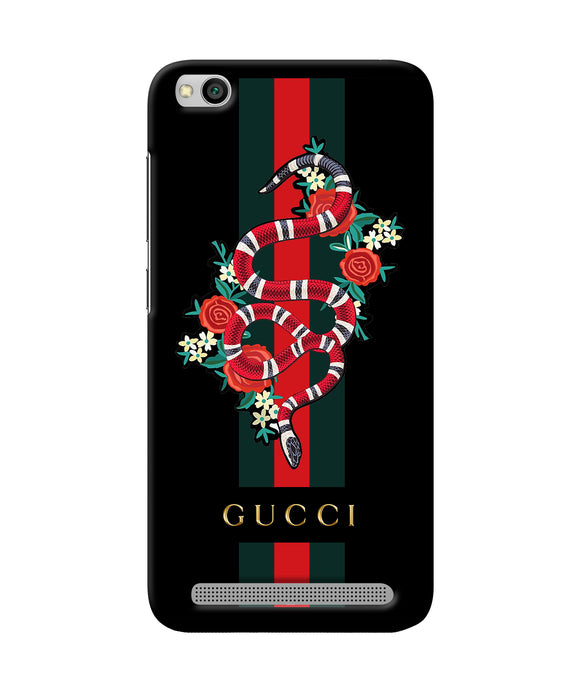Gucci Poster Redmi 5a Back Cover