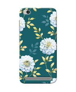 Flower Canvas Redmi 5a Back Cover