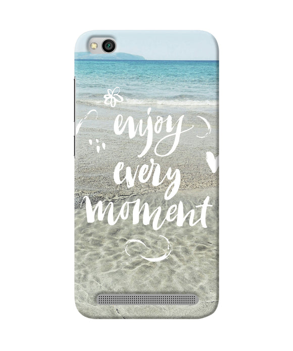 Enjoy Every Moment Sea Redmi 5a Back Cover