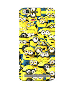 Minions Mini Crowd Redmi 5a Back Cover