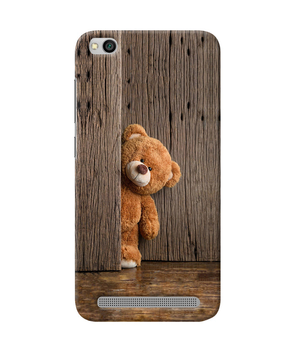 Teddy Wooden Redmi 5a Back Cover