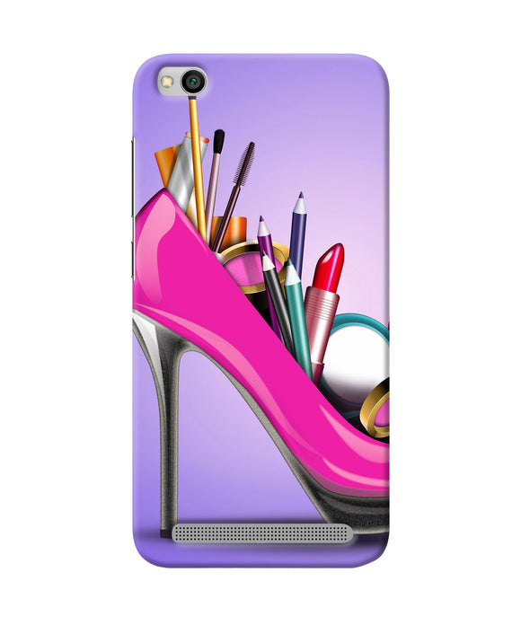 Makeup Heel Shoe Redmi 5a Back Cover