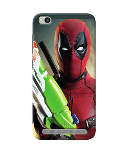 Deadpool Funny Gun Redmi 5a Back Cover