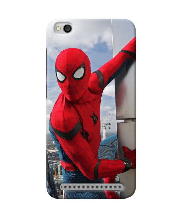 Spiderman On The Wall Redmi 5a Back Cover