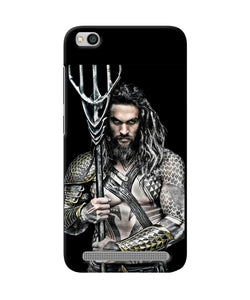 Aquaman Trident Black Redmi 5a Back Cover