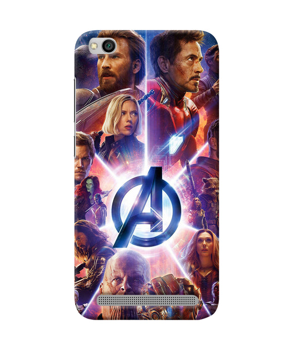 Avengers Poster Redmi 5a Back Cover