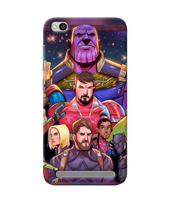 Avengers Animate Redmi 5a Back Cover