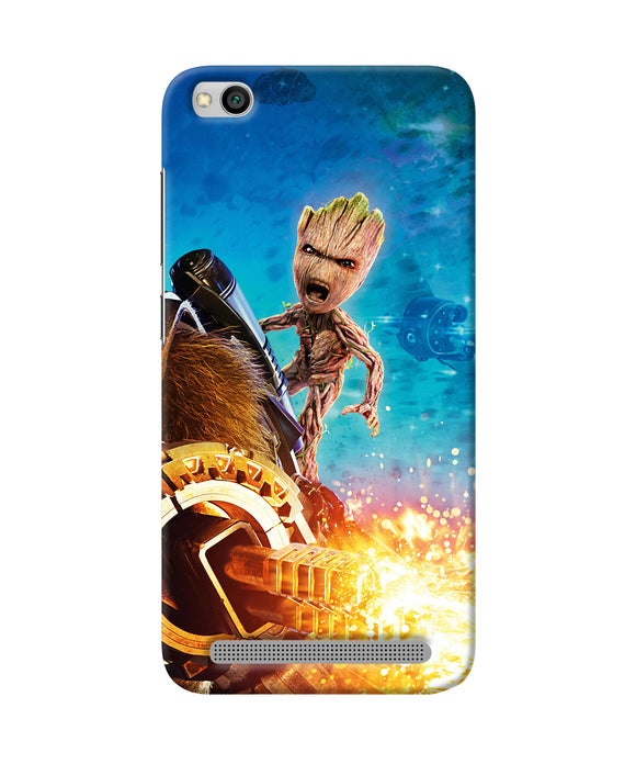 Groot Angry Redmi 5a Back Cover