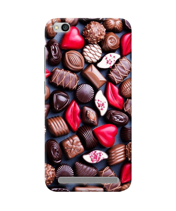 Valentine Special Chocolates Redmi 5a Back Cover