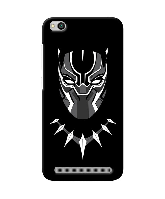 Black Penthon Cartoon Redmi 5a Back Cover