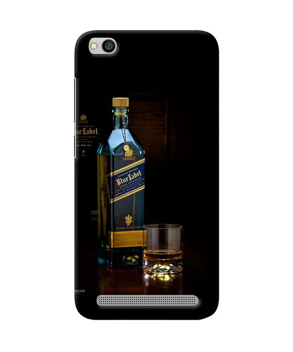 Blue Lable Scotch Redmi 5a Back Cover