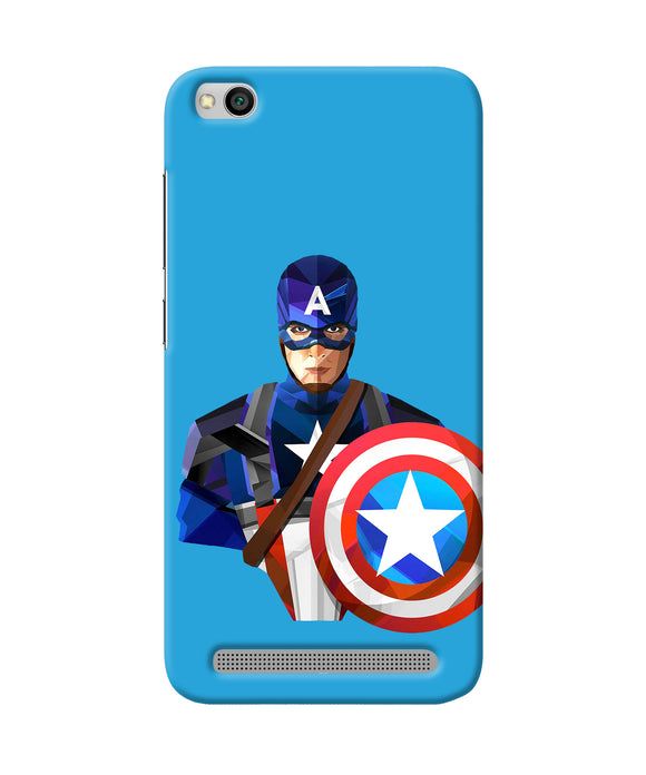 Captain America Character Redmi 5a Back Cover
