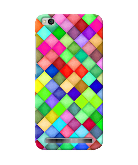 Abstract Colorful Squares Redmi 5a Back Cover