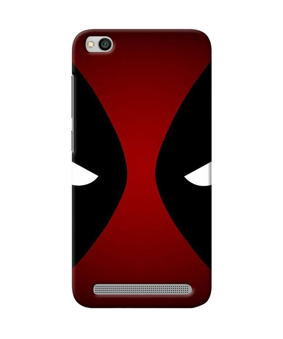 Deadpool Eyes Redmi 5a Back Cover