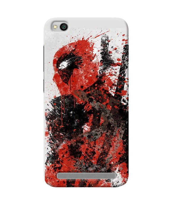 Deadpool Rugh Sketch Redmi 5a Back Cover