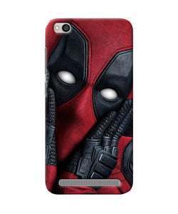 Thinking Deadpool Redmi 5a Back Cover