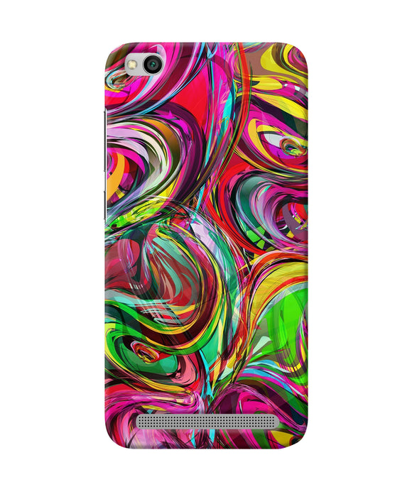 Abstract Colorful Ink Redmi 5a Back Cover