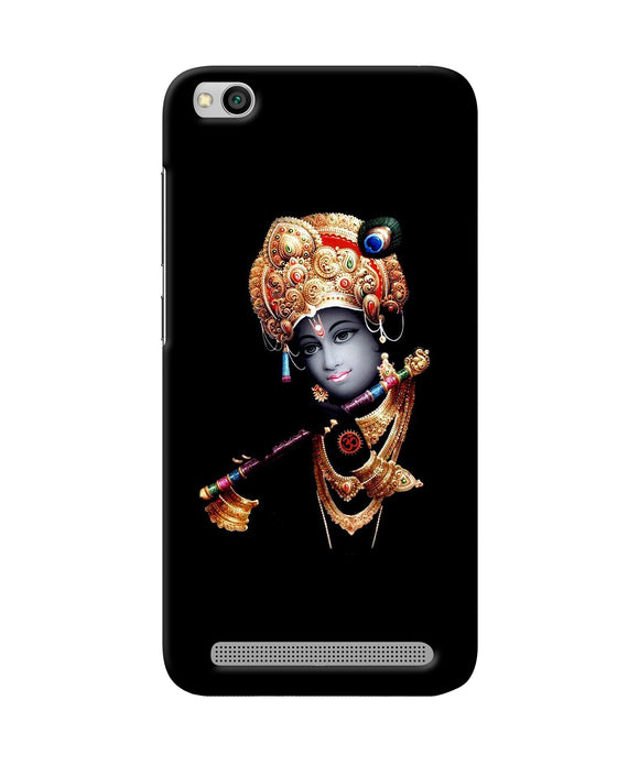 Lord Krishna With Fluet Redmi 5a Back Cover