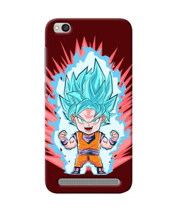 Goku Little Character Redmi 5a Back Cover