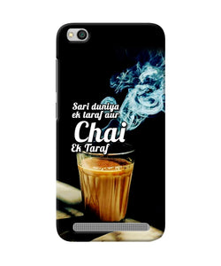 Chai Ek Taraf Quote Redmi 5a Back Cover