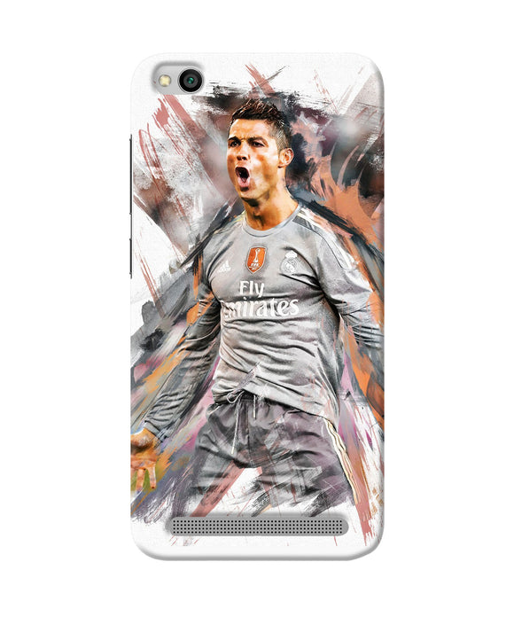 Ronaldo Poster Redmi 5a Back Cover