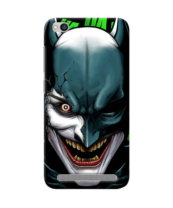 Batman Joker Smile Redmi 5a Back Cover