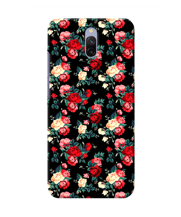 Rose Pattern Redmi 8a Dual Back Cover