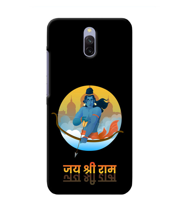 Black Jay Shree Ram Redmi 8a Dual Back Cover