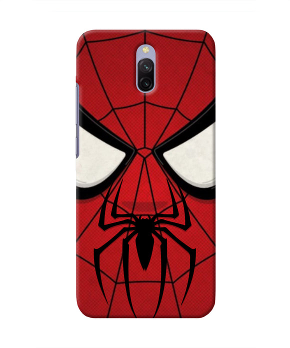 Spiderman Face Redmi 8A Dual Real 4D Back Cover