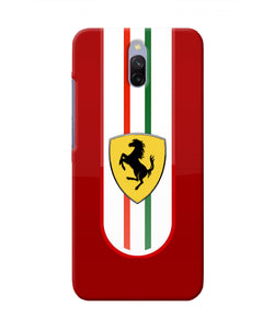 Ferrari Art Redmi 8A Dual Real 4D Back Cover