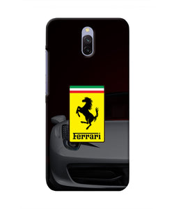 White Ferrari Redmi 8A Dual Real 4D Back Cover