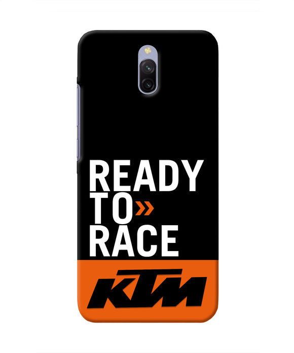 KTM Ready To Race Redmi 8A Dual Real 4D Back Cover