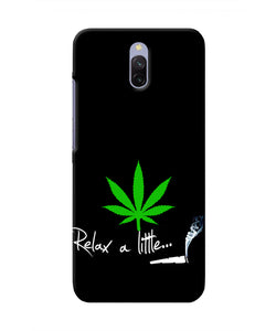 Weed Relax Quote Redmi 8A Dual Real 4D Back Cover