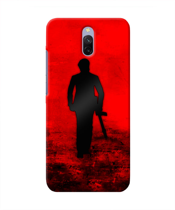 Rocky Bhai with Gun Redmi 8A Dual Real 4D Back Cover