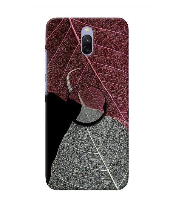 Leaf Pattern Redmi 8A Dual Pop Case